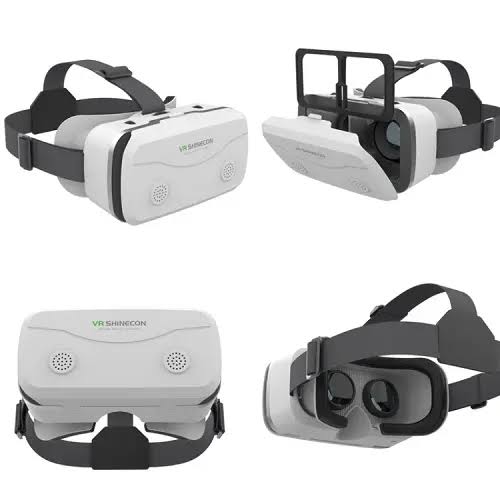 VR Shinecon SC-G15 3D Virtual Reality Headset with Adjustable Lenses, Wide Viewing Angle and Smartphone Compatibility