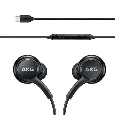 Original Samsung AKG EO-IC100 Type-C Wired Earphones with 2-Way Speakers, Built-in Microphone, In-Line Controls and Premium Audio