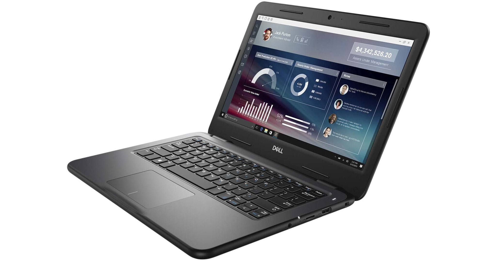 Refurbished Dell Latitude 3310 pentium 6th Generation 4GB Ram 128GB ssd 13.3 Inch Touch Screen Size Ultra Slim Laptop With Windows 11 and Office 2021 activated
