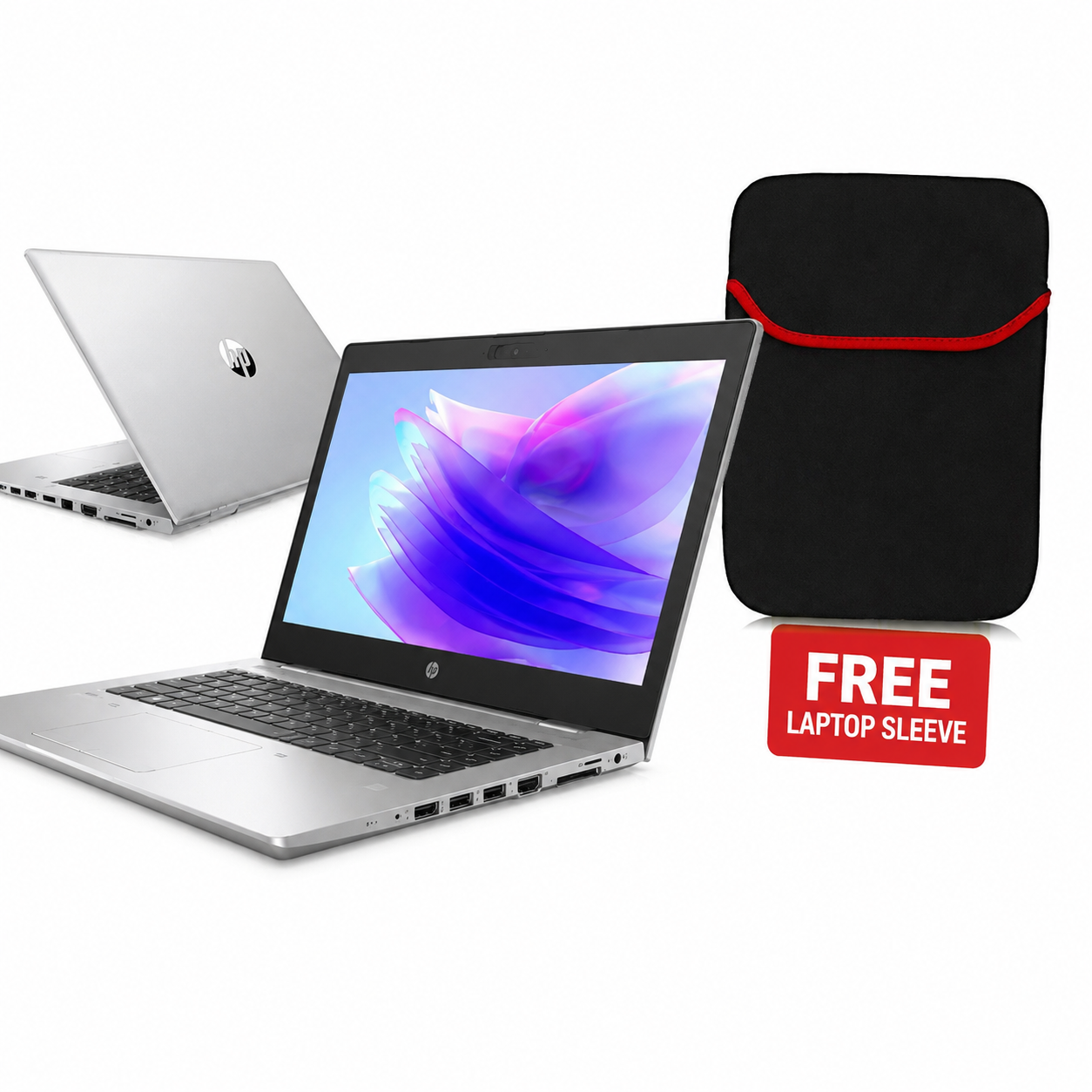 (FREE SLEEVE)HP ProBook 640 G5 Intel Core i5 - 8TH GEN 2.5GHz | 16GB RAM | 256GB SSD |14 Inch HD Display | Windows 11 and Microsoft Office Installed | Refurbished Hp Laptop | Notebook Laptop