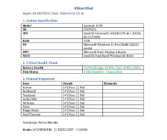 CERTIFIED BY KILIMALL | Dell Latitude 3190 Pentium 4GB RAM 128GB SSD | 11.6" Full HD Display | Windows and Office Installed | 90% Battery Health | 2+ Hours Active | 9 Months Warranty | KiliCertified