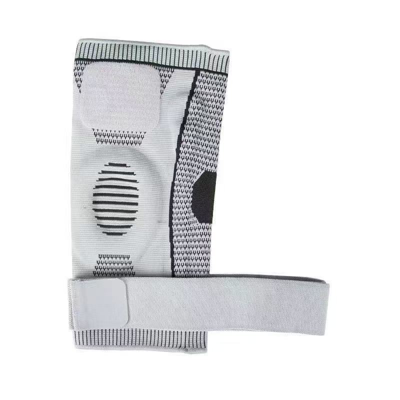 Compression Knee Brace Support with Adjustable Strap Silicone Pad Meniscus Tear Pain Relief Knee Sleeve for Sports Running Gym Arthritis Joint Recovery Knee Protector