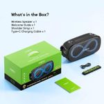 Oraimo SpaceBox Pro OBS-682 80W Portable Wireless Bluetooth Speaker, Deep Bass, 20H Playtime, LED Lights, Karaoke, TWS