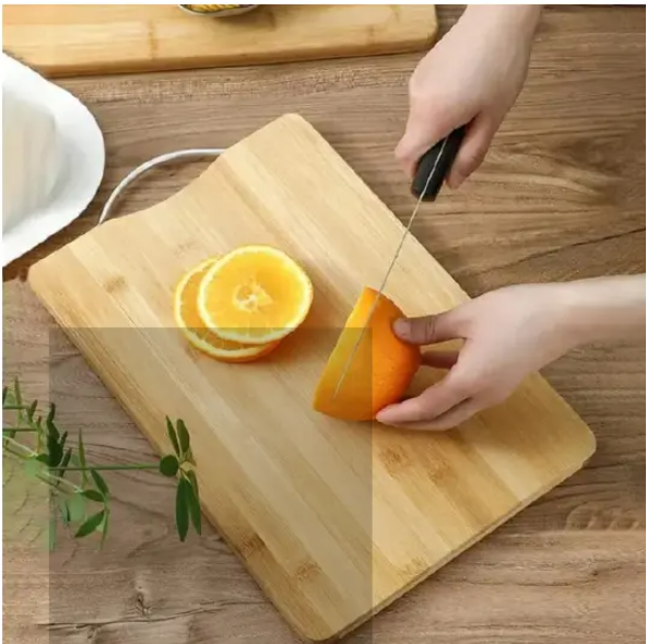 Premium Natural Bamboo Wooden Chopping Board High quality cutting board Knife friendly Strong and Durable Nice upgrade for your Kitchen