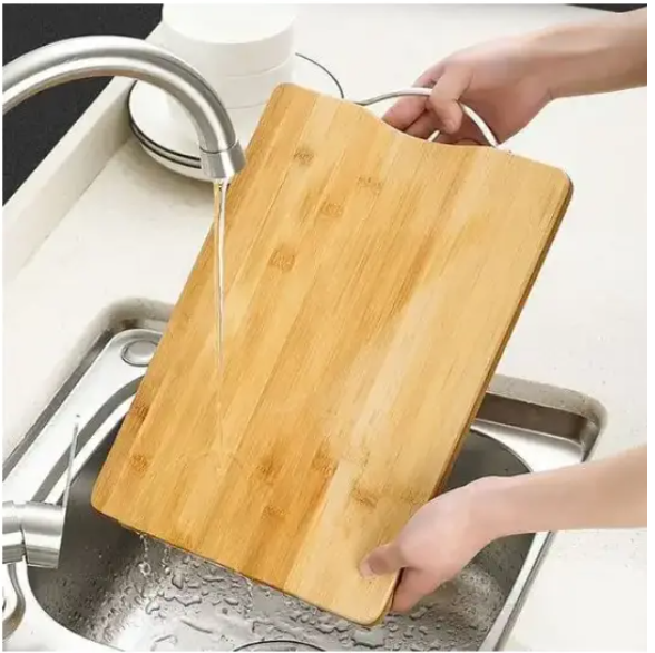 Premium Natural Bamboo Wooden Chopping Board High quality cutting board Knife friendly Strong and Durable Nice upgrade for your Kitchen