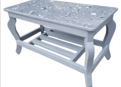 [Superior Quality] Small New Design Modern stylish rectangular design coffee table with storage for living room, fashionable appealing finish as picture multiple colours