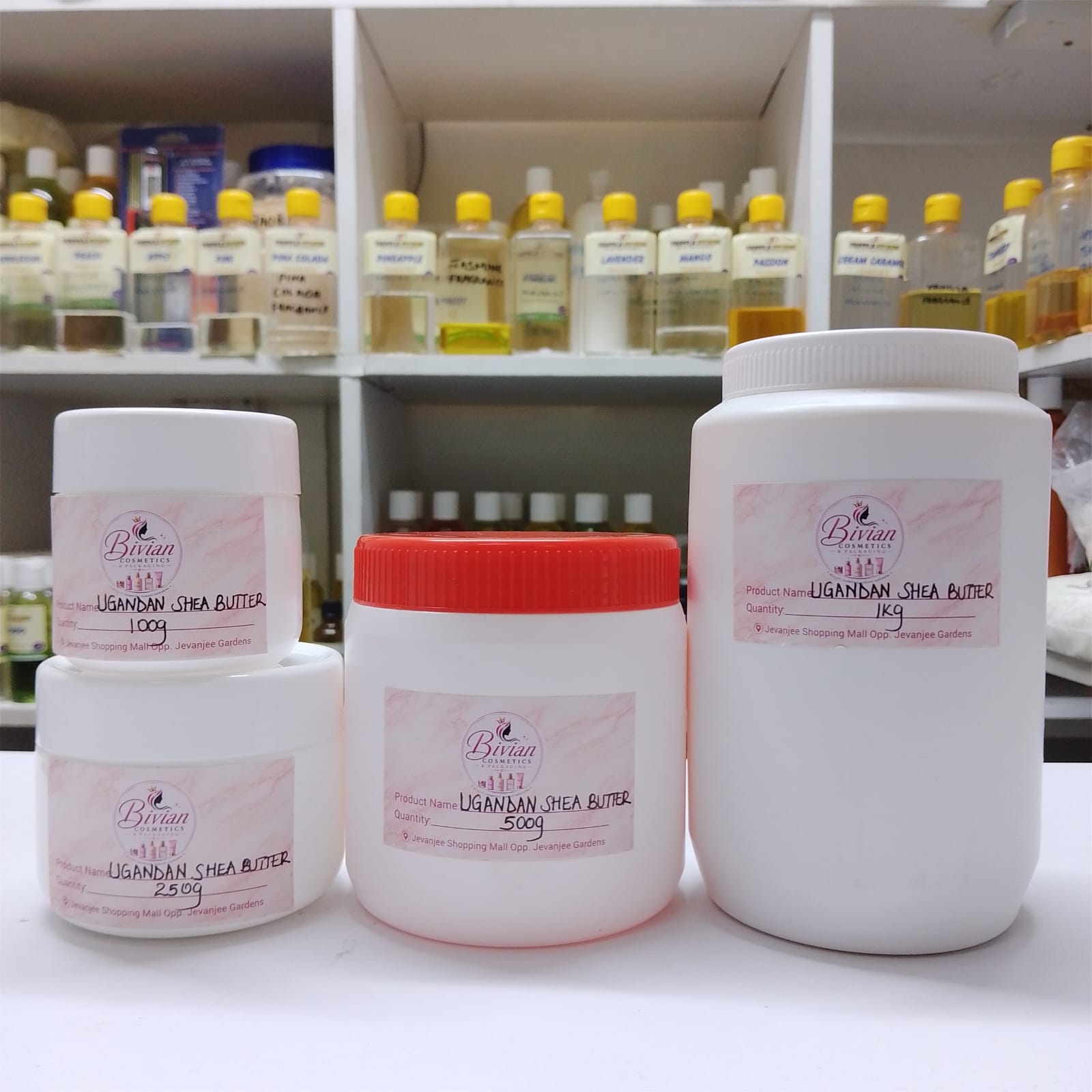 Raw Ugandan Shea Butter – 100% Pure Natural Unrefined Butter with No Additives, Rich Moisturizing Beauty Butter for Skin Care, Hair Care, Body Butters, Lip Balms, Soaps, Creams and Cosmetic Use