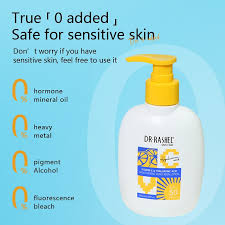 Dr. Rashel Vitamin C & Hyaluronic Moisturizing Sunscreen Lotion SPF 50 Sunblock Sun Protection Skin Care Cream Lotion