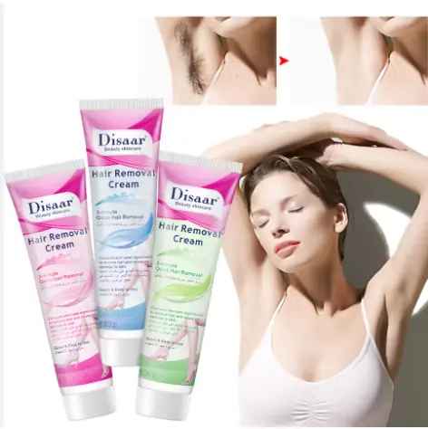 Disaar Hair Removal Cream: Gentle & Painless removal for smooth skin ✅ Suitable for legs, arms, underarms, and bikini area Hair Remover Easy Hair Smooth Removal Cream