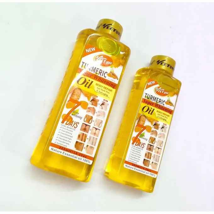 VEET GOLD Tumeric Oil Whitening & Brightening Body Oil - 200ml