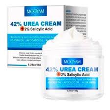 Mooyam 42% Urea Cream 2% Salicylic Acid Foot Cream Hand Lotion for Rough Dry Cracked Skin - Callus Dead Skin Remover and Moisturiser with Jojoba Oil, Avocado Oil, and Aloe Vera
