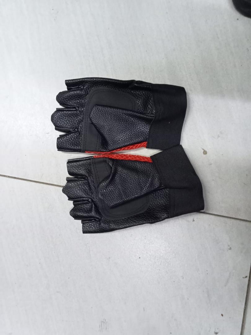 Universal Half Finger Gloves 1 Pair Nonslip Safety Gear Mesh Design Breathable Sport Cycling Motorbike Bike Motorcycle Riding Racing Unisex Tactical Light with Reflective Strip BLACK BLUE RED Summer