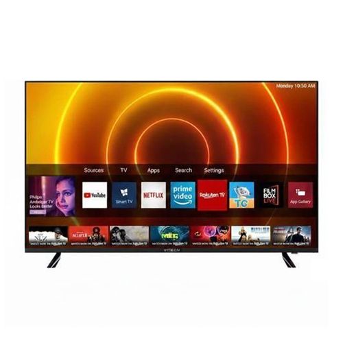 Solarmax 32" Inch Bluetooth enabled Television Smart Android TV Frameless TV Inbuilt Decoder