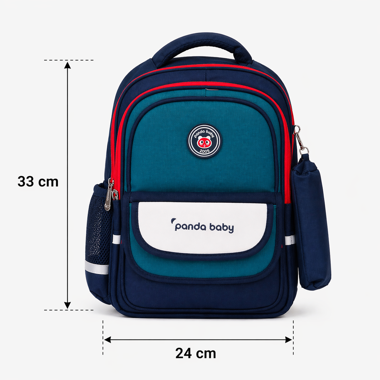 Kids School Backpack / School bag  Set (Bag + Pencil Case) – Durable with Bottle Pocket, Ages 3–7 years