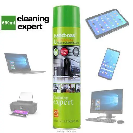 {OFFER }New HANDBOSS UNIVERSAL FOAM CLEANER For Electronics and Shoe Treatments & Polishes,foam cleaner for laptop,desktop,tv,car dashboard good for hands