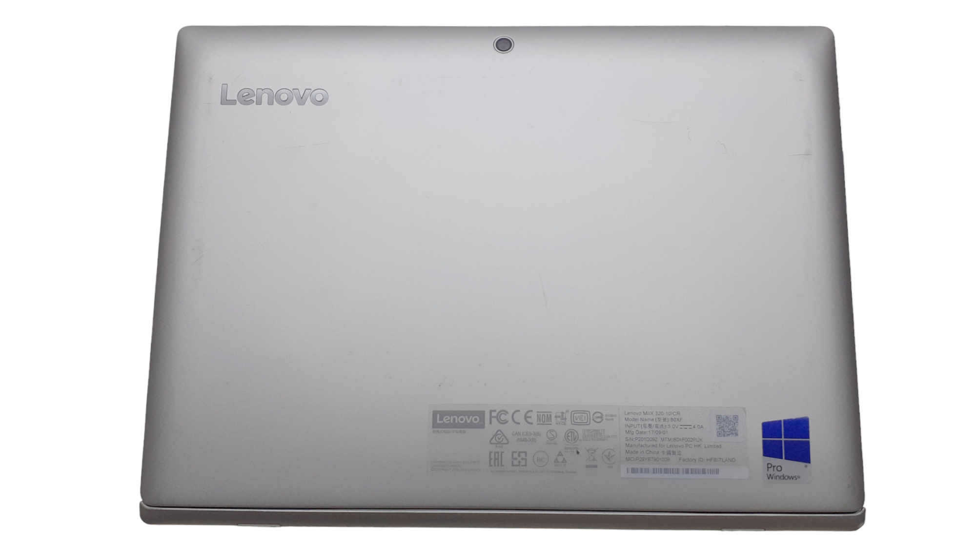 {free tablet stand }Refurbished Lenovo Miix320-101CR IdeaPad Tablet Intel ATOM x5-Z8350 4GB Ram 128GB SSD Storage 10.1'' INCH Windows 10, Office 2016 , Windows 10, Type c port , Memory card slot