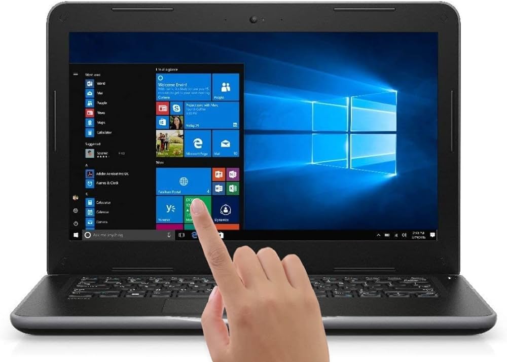 (free wireles mouse} ,Refurbished Dell Latitude 3380 Core I3 6th Generation 8GB Ram 500GB 13.3 Inch screen Size Ultra Slim Laptop With Windows 10 and Office