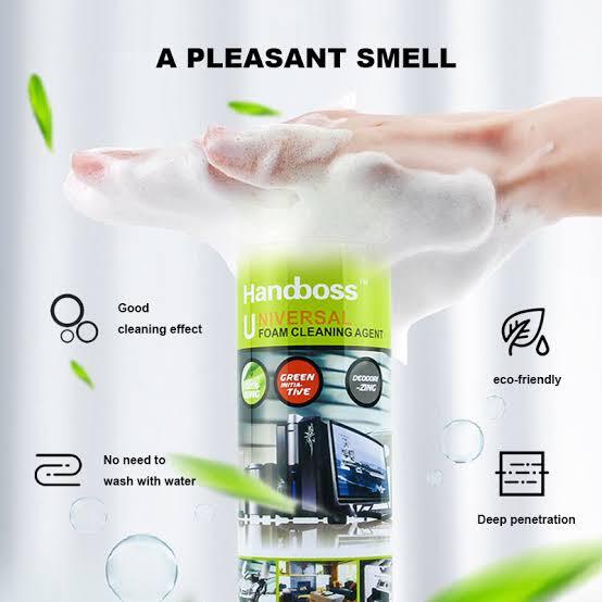 {OFFER }New HANDBOSS UNIVERSAL FOAM CLEANER For Electronics and Shoe Treatments & Polishes,foam cleaner for laptop,desktop,tv,car dashboard good for hands