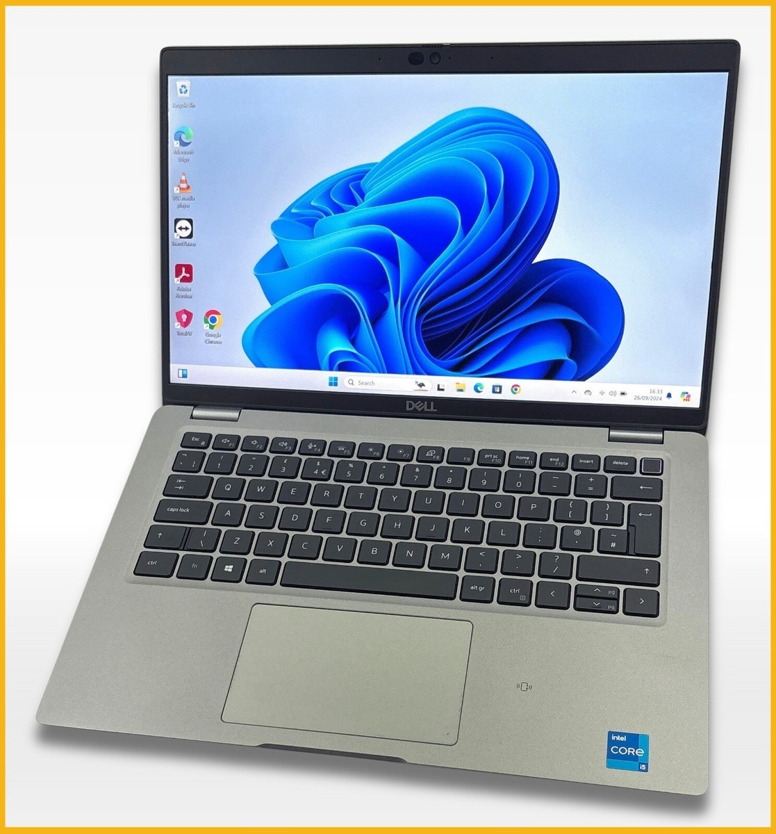 {free laptop sleeve }Refurbished Dell Latitude 5420 Laptop Core i5 11th Gen 8GB RAM 256GB SSD 14" FHD Non-Touch iris graphics,windows 11 pro office 2021 pre activated ,business and educational laptop