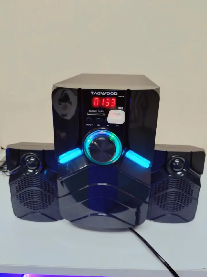 TAGWOOD LS-421M 2.1CH 8500W WOOFER Home Audio SPEAKER BLUETOOTH/FM/SB/USB Subwoofer Speaker System