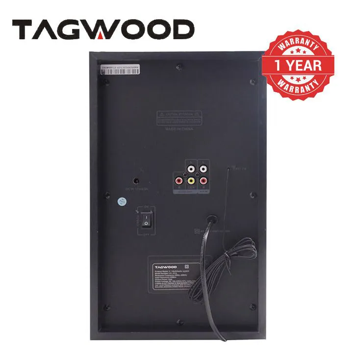 New Arrival Tagwood 631L 3.1CH 12000W Woofer Subwoofer Bluetooth Cinema Home theater System Bluetooth Hi-Fi Speaker Speaker System