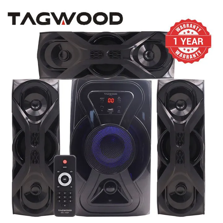 New Arrival Tagwood 631L 3.1CH 12000W Woofer Subwoofer Bluetooth Cinema Home theater System Bluetooth Hi-Fi Speaker Speaker System