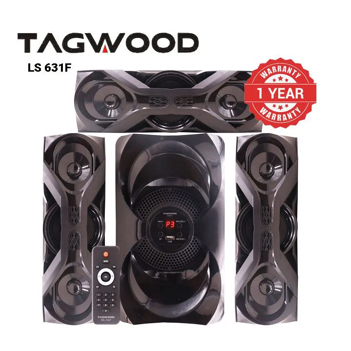 Tagwood 631F 3.1CH Woofer Subwoofer Bluetooth Cinema Home theater System Bluetooth Hi-Fi Speaker Speaker System Speaker bass speaker woofer BT/USB/SD/FM