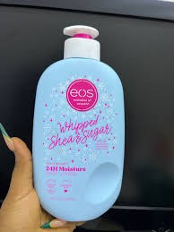 Eos Whipped Shea & Sugar Body Lotion for hydration ,smooth skin & brightening 473ml