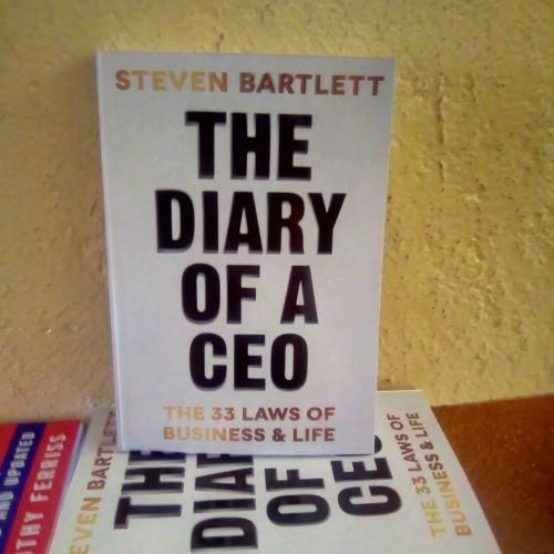 The Diary Of A CEO: The 33 Laws Of Business And Life Book By Steven Bartlett