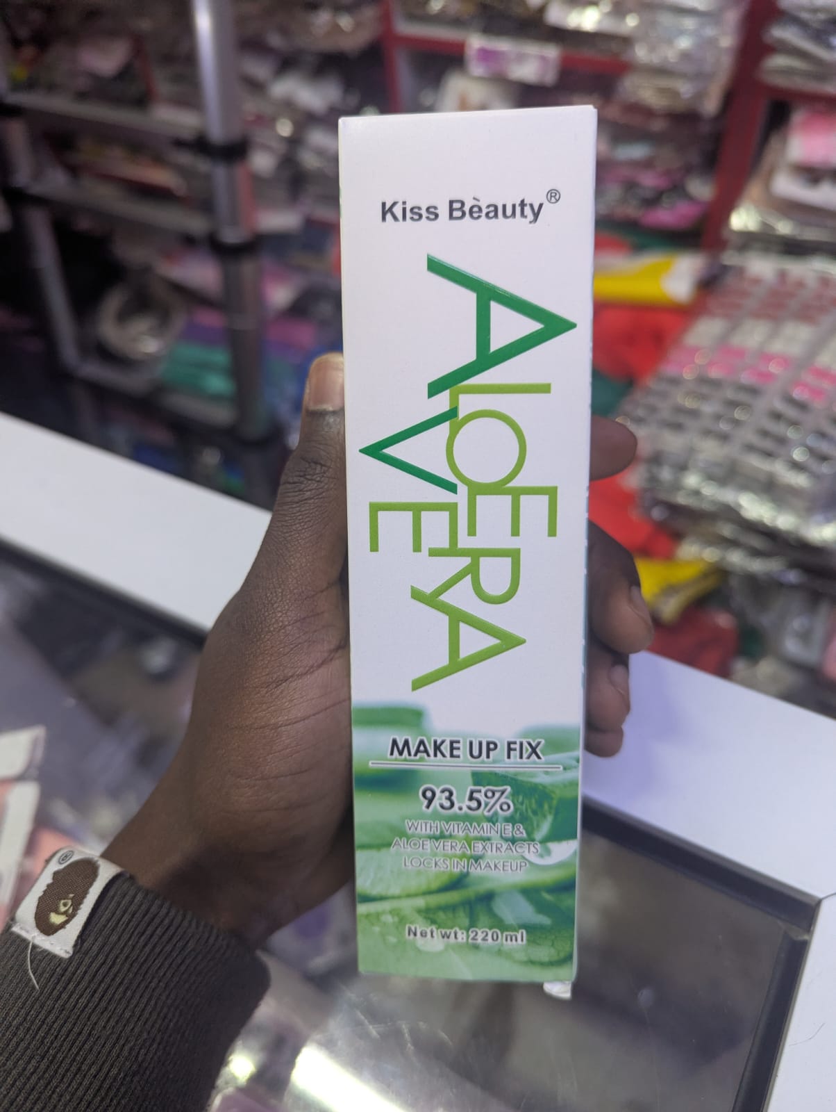 Kiss Beauty Aloe Vera Makeup Fix spray setting - 220ml view 8
