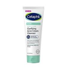Cetaphil Acne Gentle Clear Complexion Clearing Cleanser 124ml – 2.6% Benzoyl Peroxide Acne Treatment, Zinc & Licorice Root, Oil Control, Pimple Cleanser for Sensitive Acne-Prone Skin
