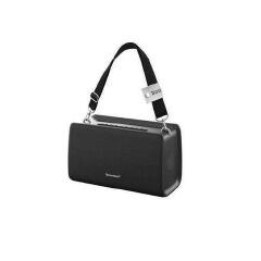 BoomBest LN-712BT wireless Bluetooth speaker with a distinctive carrying strap design. 💥with "Super Bass" capabilities and includes a high-quality driver unit for audio.