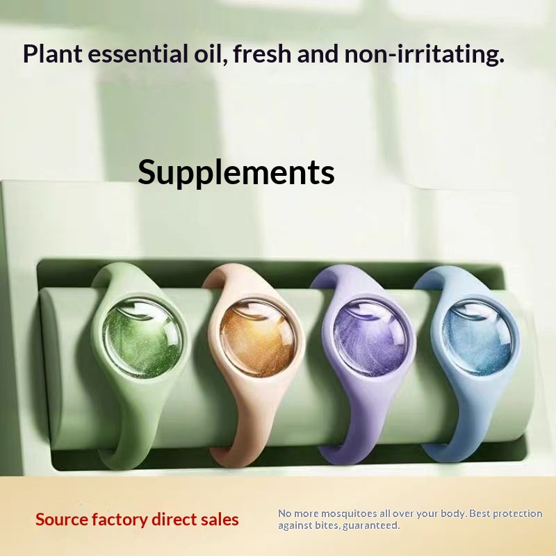 Anti Mosquito Repellent Bracelet, Mosquito Repellent Wristband, Natural Plant Extract Mosquito Killer Band, Waterproof Insect Repellent Bracelet for Kids Adults Baby.