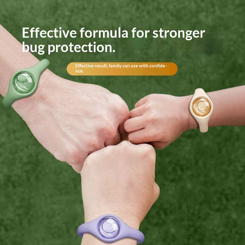 Anti Mosquito Repellent Bracelet, Mosquito Repellent Wristband, Natural Plant Extract Mosquito Killer Band, Waterproof Insect Repellent Bracelet for Kids Adults Baby.