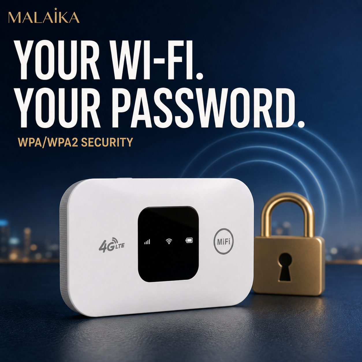 4G LTE Mobile WiFi, Portable WiFi Hotspot, Pocket MiFi Router, Wireless WiFi Router, Mobile Hotspot, SIM Card Slot, Portable Internet Router for Home Office Travel