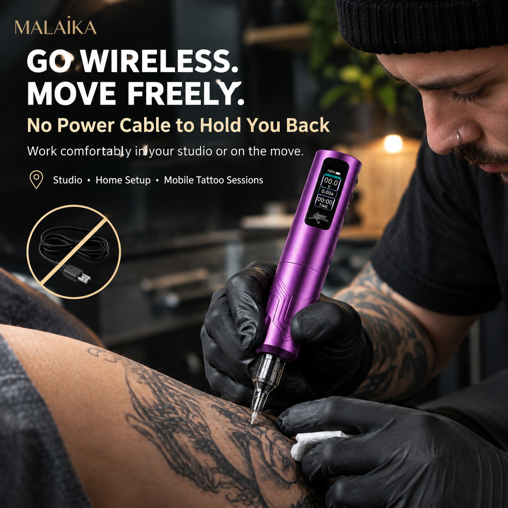 Rotary Tattoo Machine, Wireless Tattoo Pen, Tattoo Machine, Tattoo Gun, Tattoo Pen, Professional Tattoo, Shading Practice, Professional Rotary, LED Mini Tattoo, Rotary Machine, Beginners Professionals