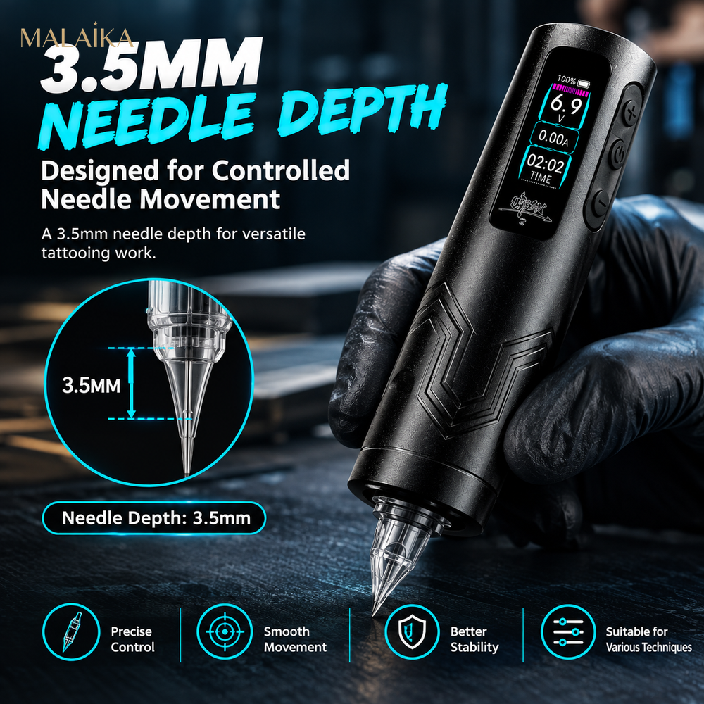 Rotary Tattoo Machine, Wireless Tattoo Pen, Tattoo Machine, Tattoo Gun, Tattoo Pen, Professional Tattoo, Shading Practice, Professional Rotary, LED Mini Tattoo, Rotary Machine, Beginners Professionals