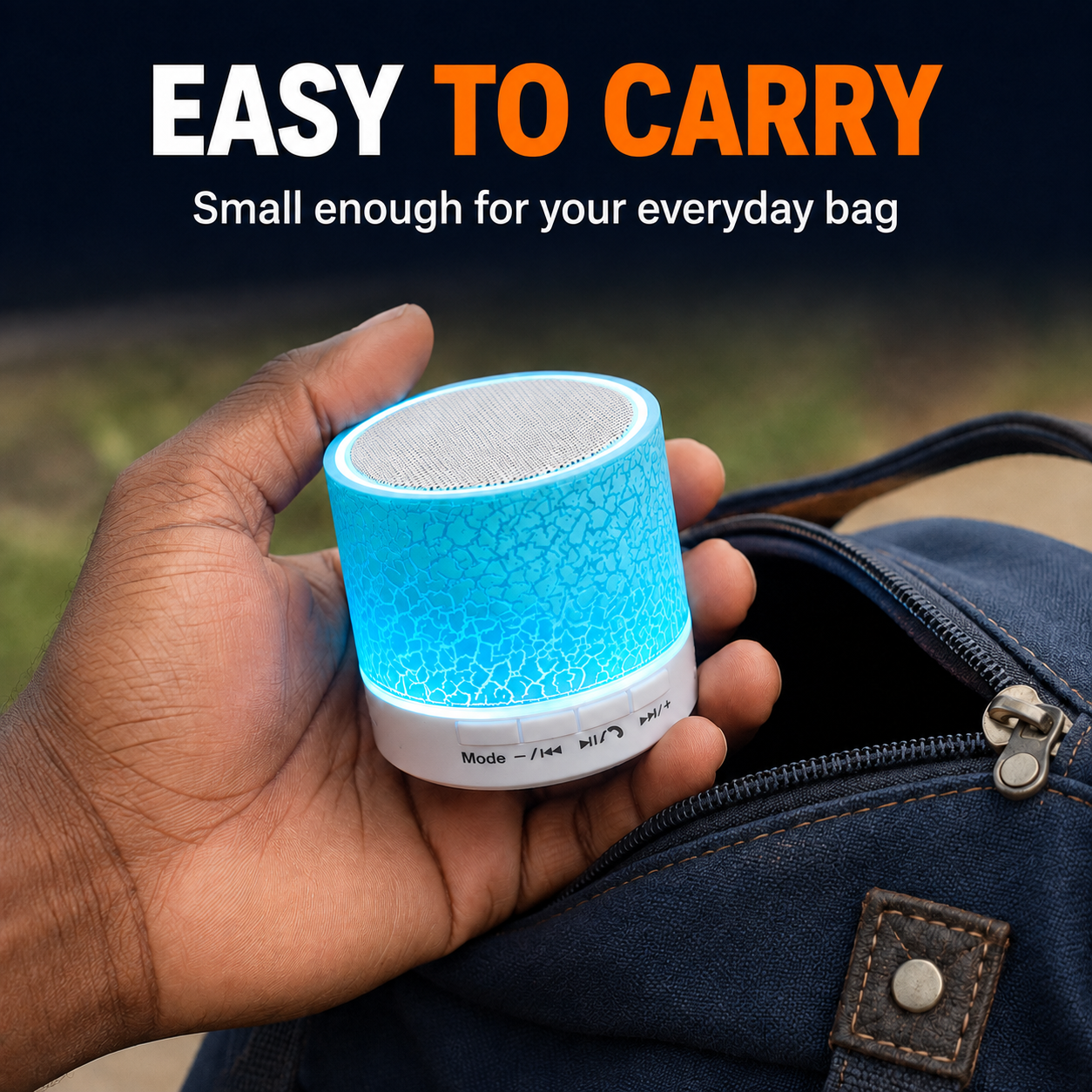 Portable Bluetooth Speaker, Wireless Bluetooth Speaker, Bluetooth Speaker, FM Radio, Portable Speaker, USB Tf Aux, USB Tf Card, Mini Speaker, Stylish Compact Wireless Speaker, Wireless Compact Speaker