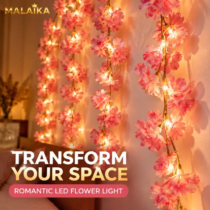 Fairy Lights, LED String Lights, Warm White Fairy Light, Waterproof Fairy Lights, Cherry Blossom Vine Light, Christmas Tree Garland Wedding Party Home Garden Bedroom Outdoor Indoor Decoration
