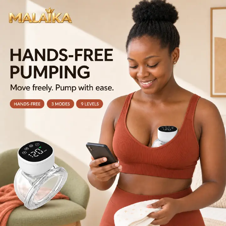 Electric Breast Pump, Wearable Breast Pump, Hands Free Breast Pump, Breast Pump, Breast Milk Extractor, Smart Wearable, Wearable Rechargeable Electric Breast, Portable Rechargeable Breastfeeding Pump