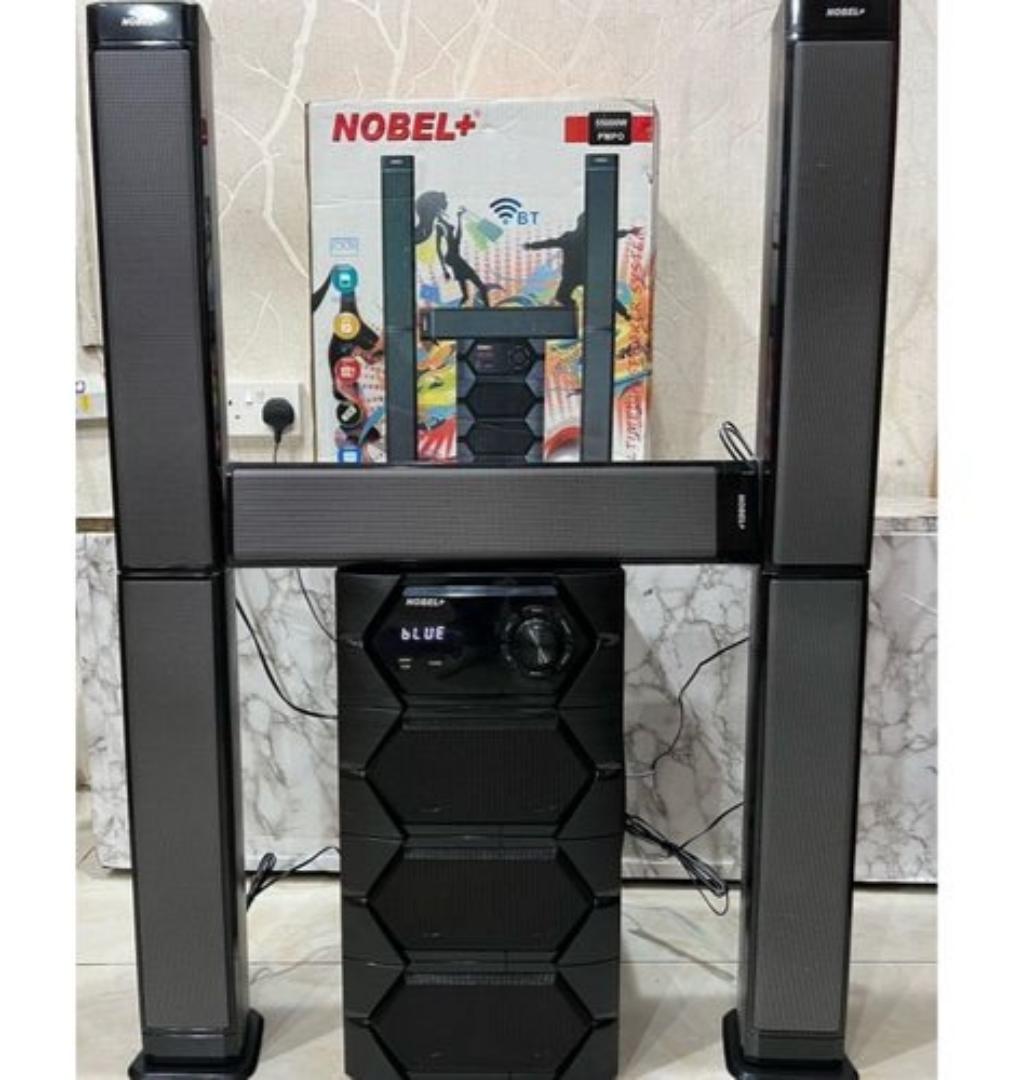 Nobel NB-2040 TALL BOY SPEAKER SYSTEM-BT HOMETHEARE-55,000W PMPO