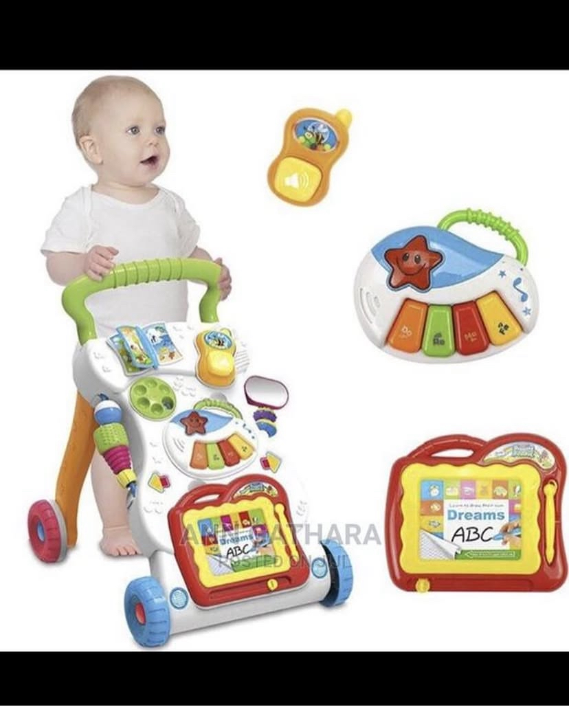 Musical Baby Walker/Push Walker