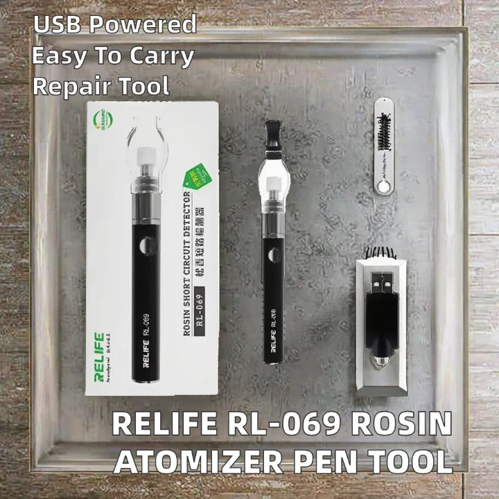 RELIFE Rosin Atomizer Flux Pen Short Circuit Detecting Maintenance Tool