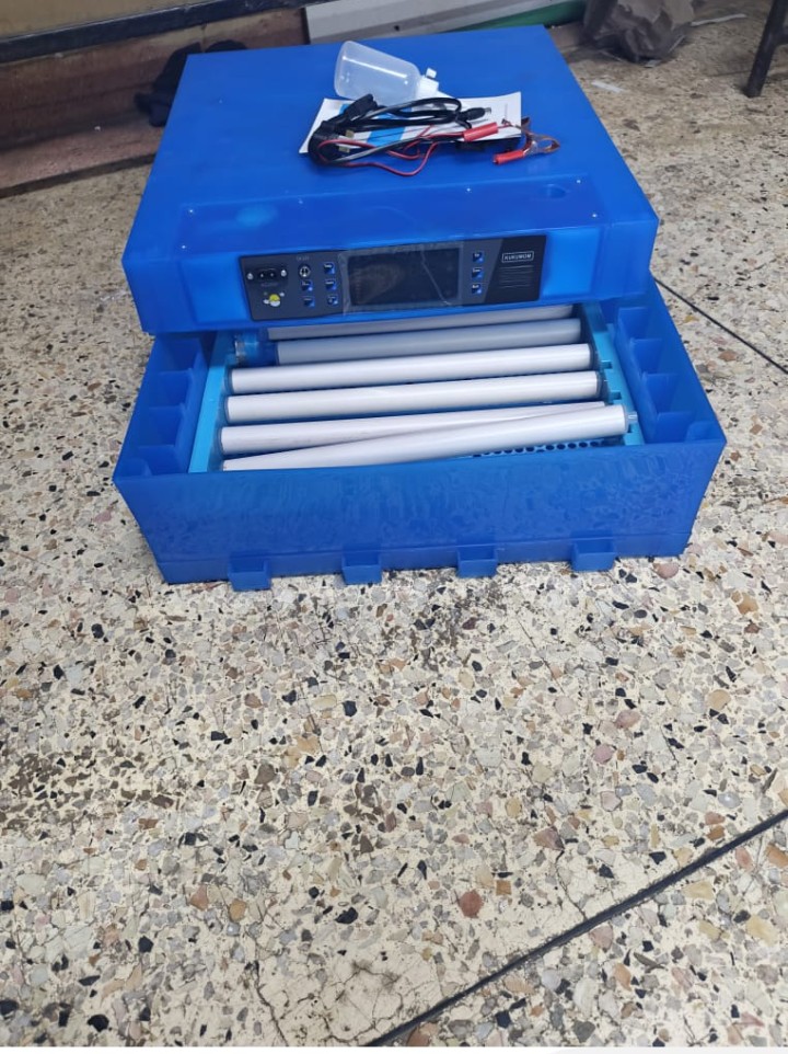 AC/DC Egg Incubator 64 Digital Eggs Poultry Hatcher