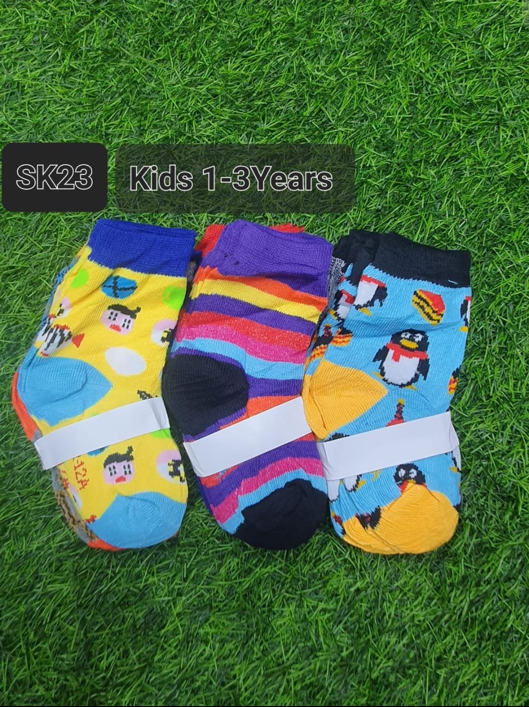 OFFER! 6 PAIRS 1-3 YEARS Kids Ankle Socks Newborn 0-6 months pairs baby socks warm cotton feel random One Size
