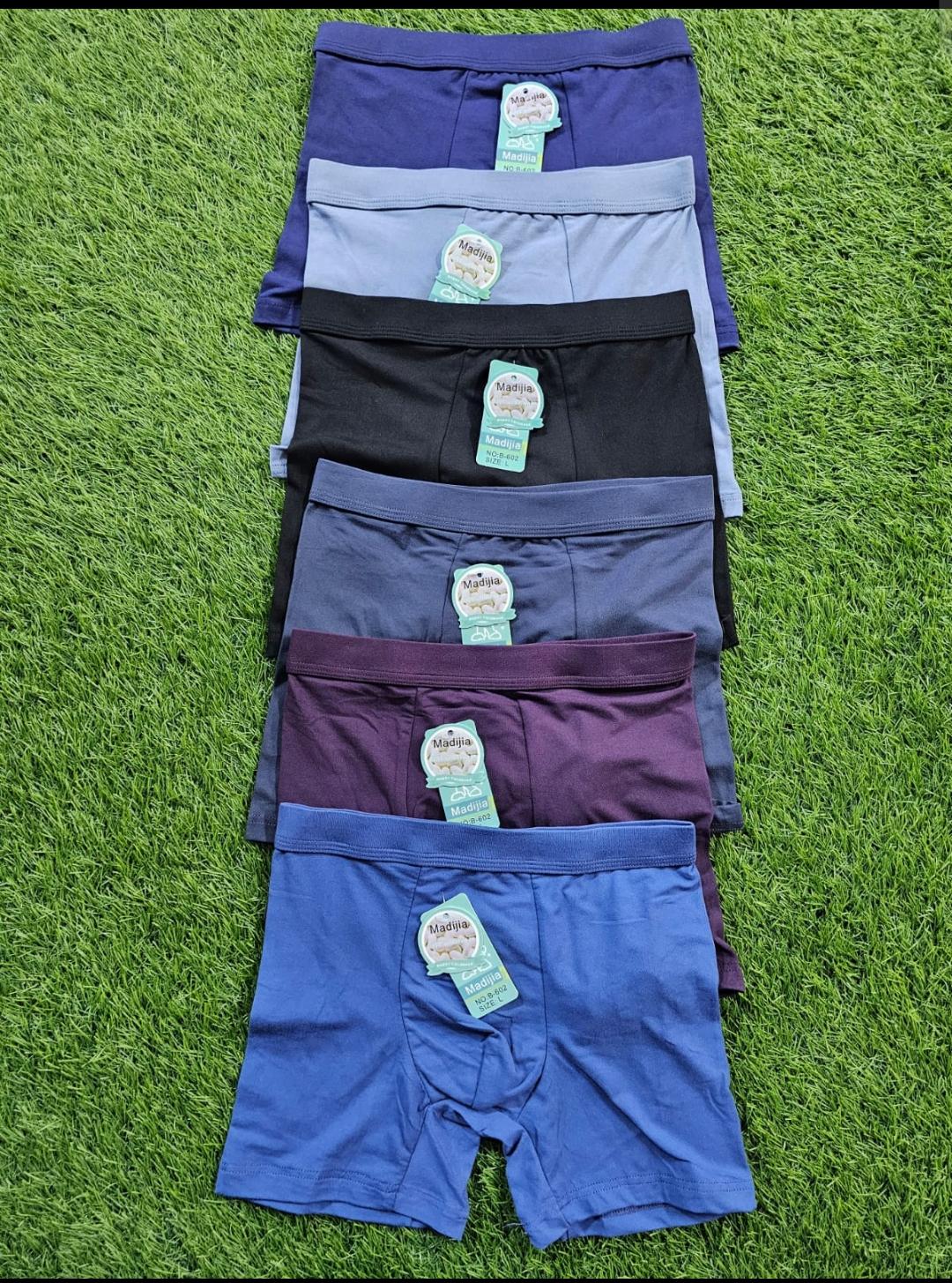 6PCS Breathable Cotton Baby Boys Boxer Shorts Soft Breathable Elastic Waist Underwear for Toddlers & Kids