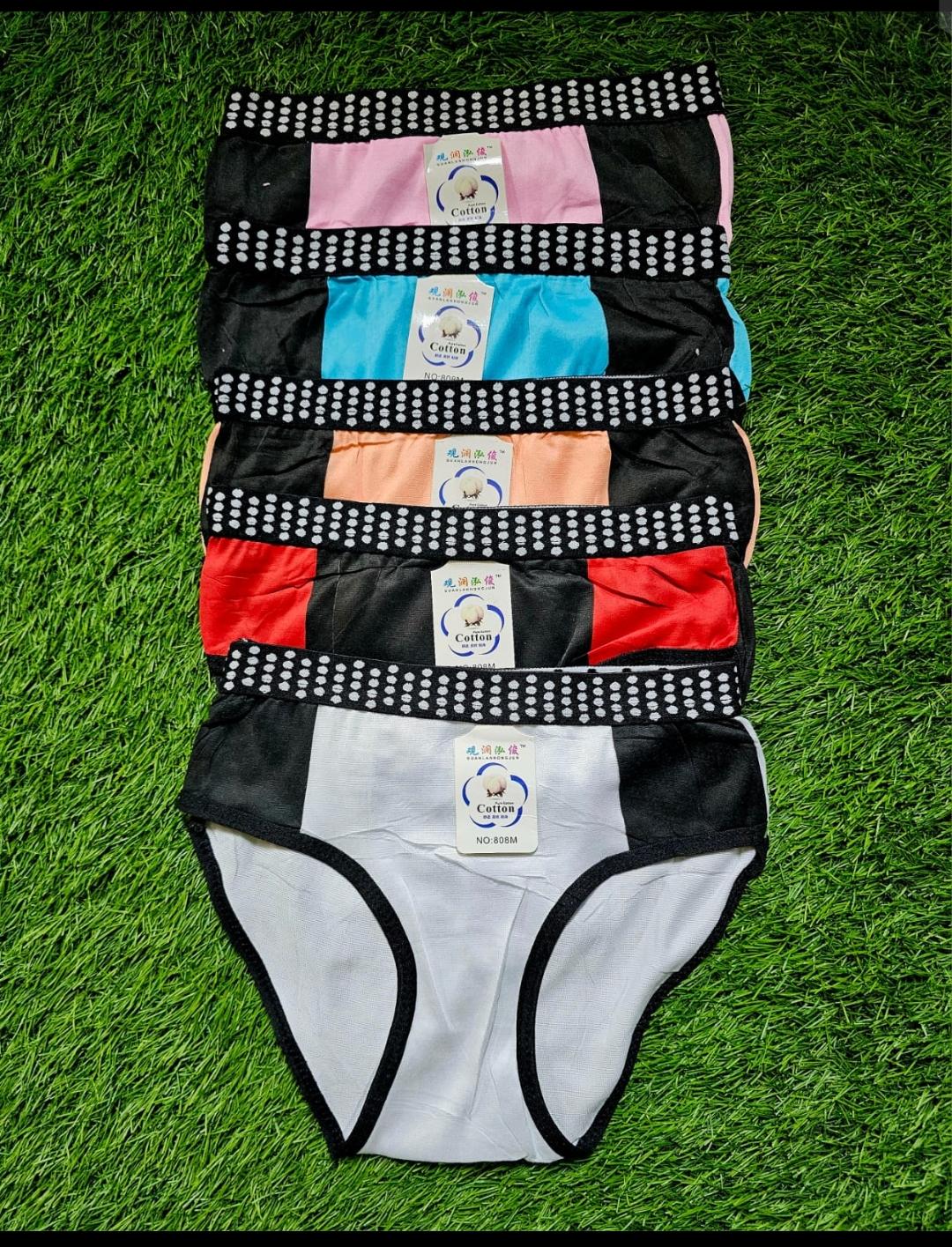 6PCS Baby Girls' Bloomers pants Assorted prints Underwear Kids Panties Comfy pants Briefs Soft Material Dotted/Striped/Hearts/Shapes Assorted Patterns
