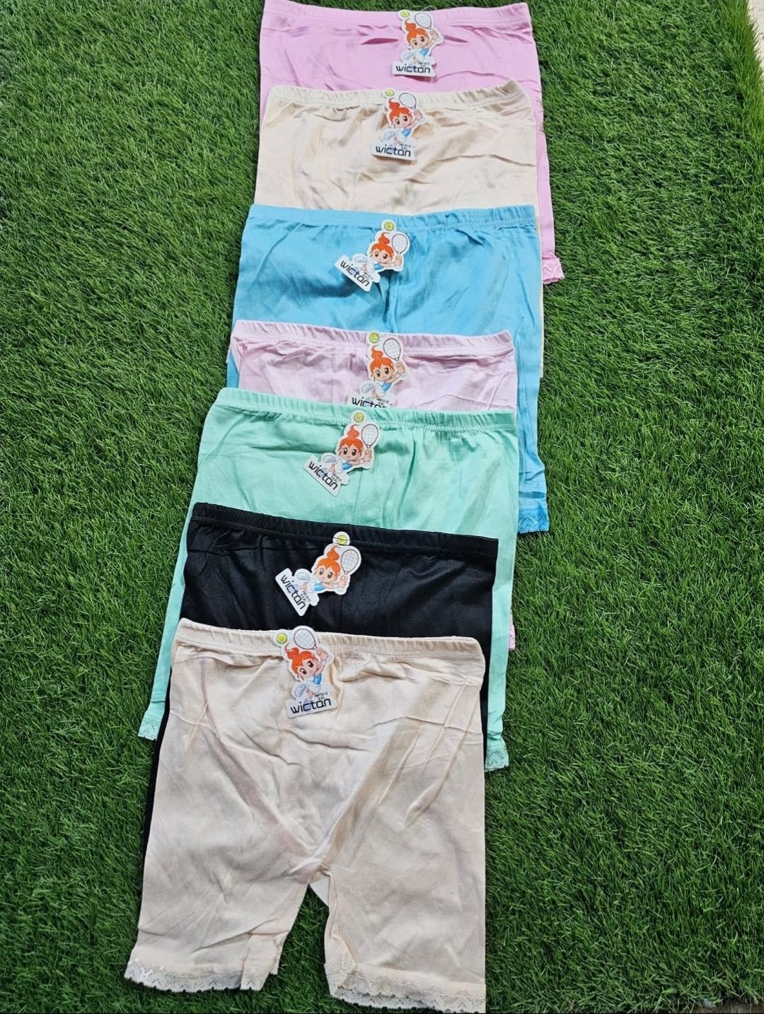 6PCS Baby Girls' Bloomers pants Assorted prints Underwear Kids Panties Comfy pants Briefs Soft Material Dotted/Striped/Hearts/Shapes Assorted Patterns