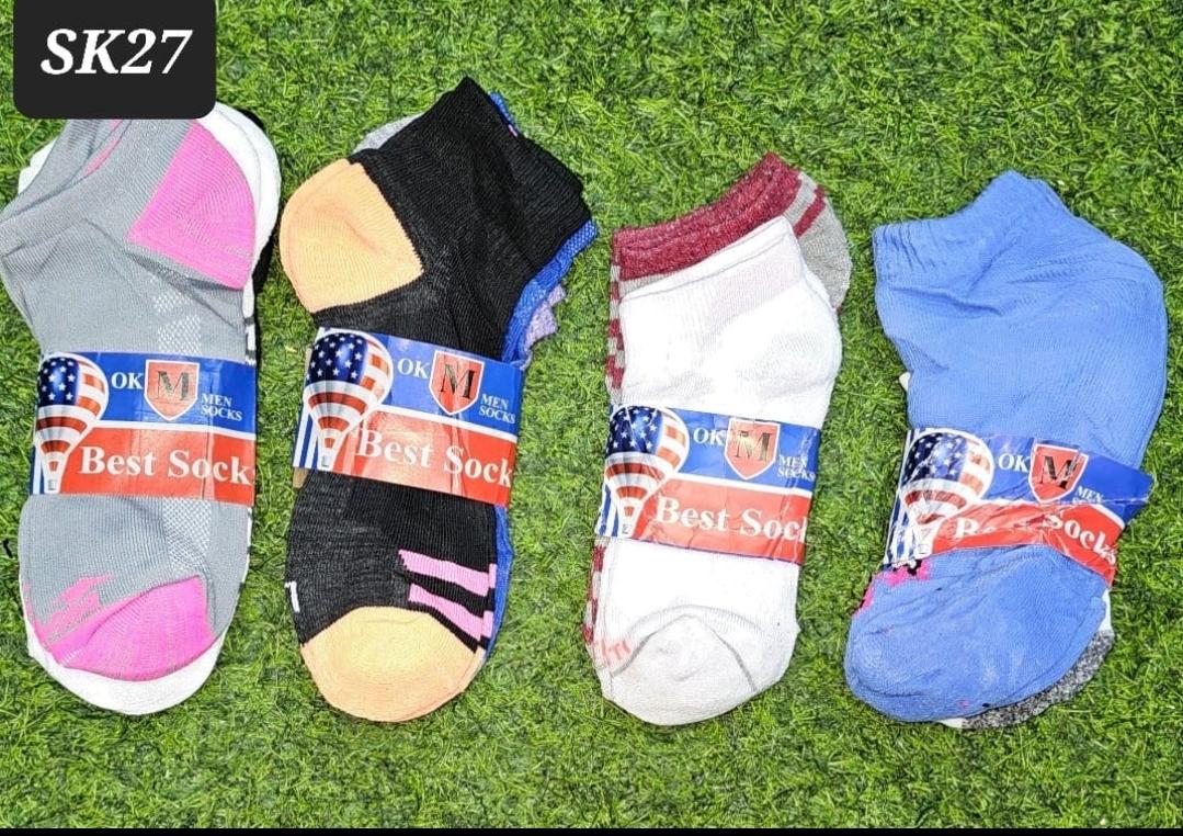 6 Pairs Men & Women Cotton Ankle Socks,Moloca – Comfortable Breathable,Men & Women Clothes casual socks