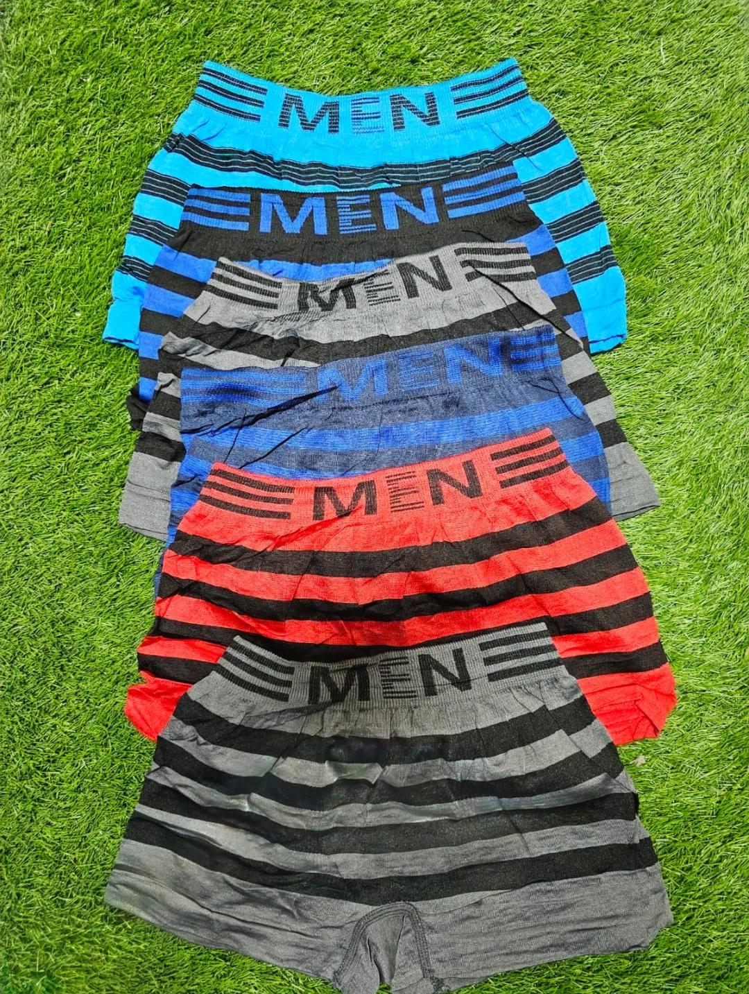 6PCS 1-6YRS  Breathable Cotton Baby Boys Boxer Shorts Soft Breathable Elastic Waist Underwear for Toddlers & Kids
